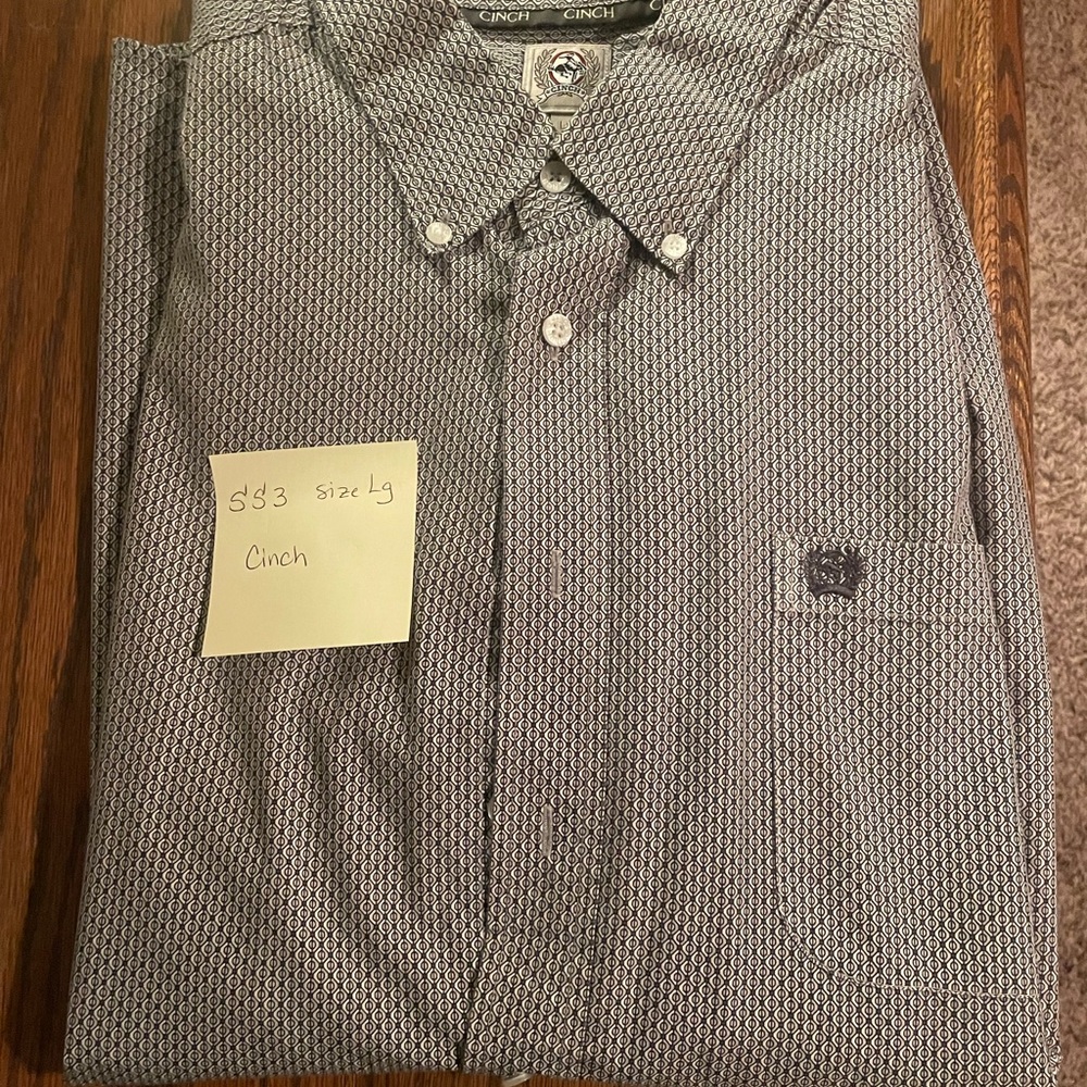 Men’s cinch button up